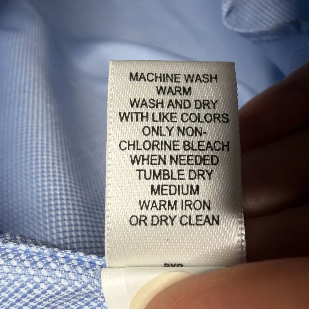 Banana Republic Egyptian Cotton Fitted Dress Shirt XL 17-17.5 French Cuff NWT